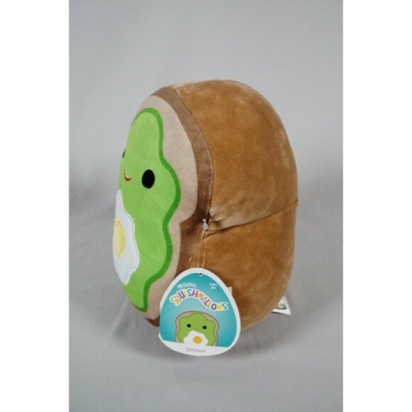 NWT 2021 Squishmallows Sinclair the 8” Avocado Toast with Egg - Picture 3 of 9